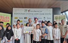 Sido Muncul Salurkan Santunan Rp200 Juta untuk 1.000 Anak Yatim di Cipete, Irwan Hidayat: Bentuk Syukur dan Kepedulian