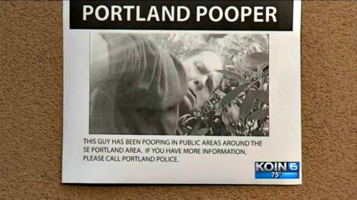 Pria Gemar BAB di Umum Dicari Polisi Portland