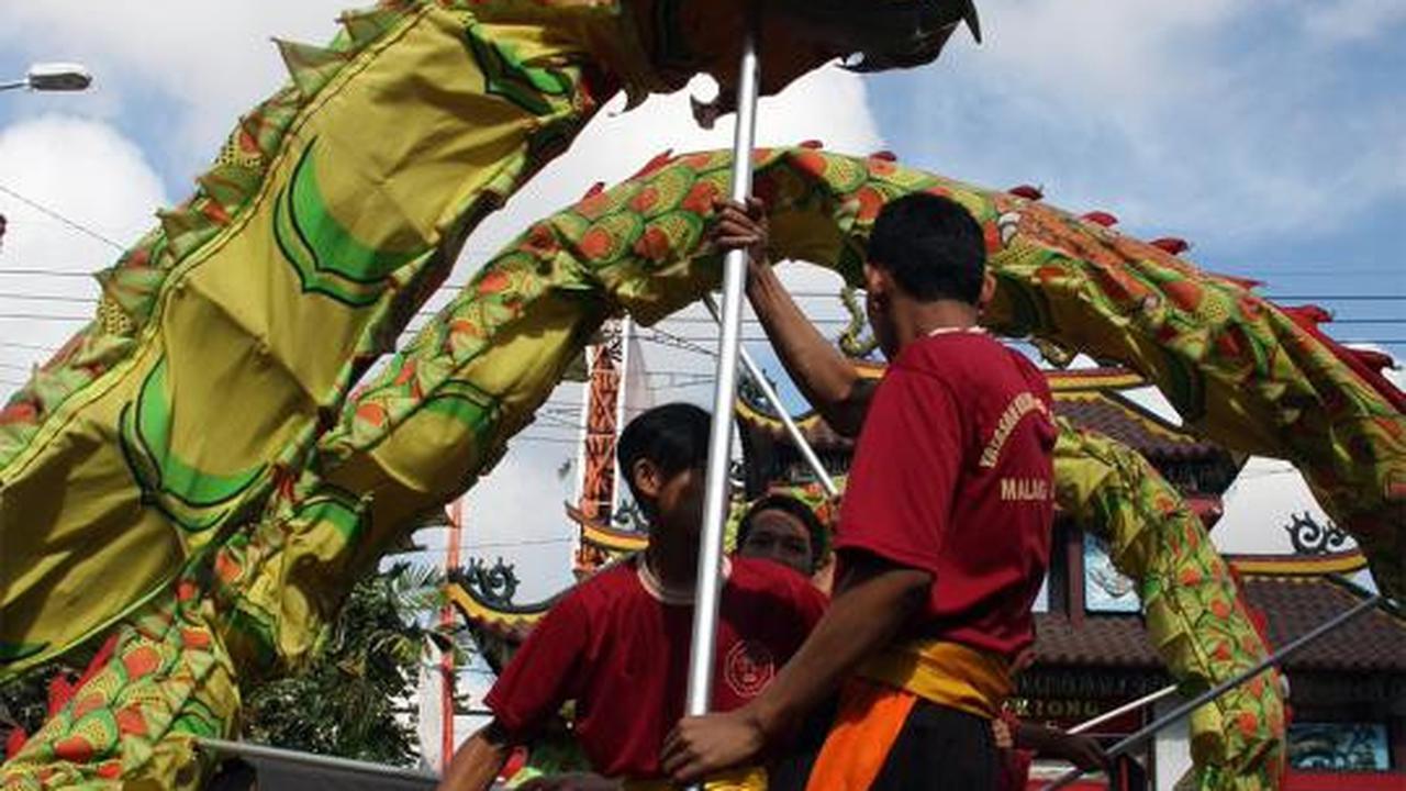 Perayaan Imlek di Eng An Kiong, Malang 