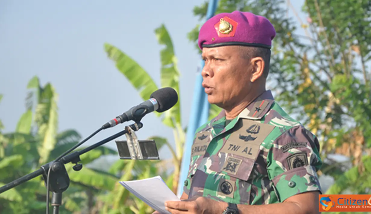 Citizen6, Sidoarjo: Kini giliran 218 prajurit strata bintara berpangkat Sersan Mayor (Serma) sampai Pembantu Letnan Satu (Peltu) mengikuti Pendidikan Pebentukan Perwira (Diktukpa) Angkatan ke -42.(Pengirim: Penkobangdikal).