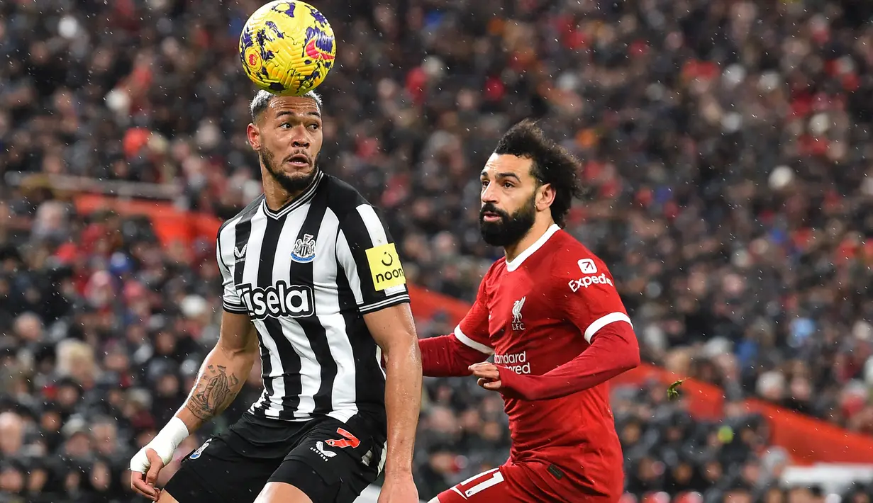 Namun, Mo Salah juga sempat gagal mencetak penalti pada babak pertama. (PETER POWELL / AFP)