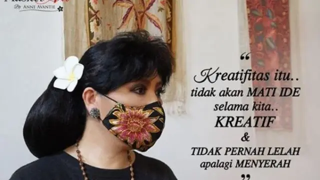 Hari Batik Nasional, Anne Avantie Bantah Batik Indonesia Sedang Terpuruk