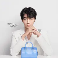 Peran awal Wang dalam kemitraan ini adalah menjadi headline kampanye Kapsul Spesial Tahun Baru Imlek 2024 Furla, bertajuk &ldquo;Out of blue, Win in orchid&rdquo;. [Dok/Furla]