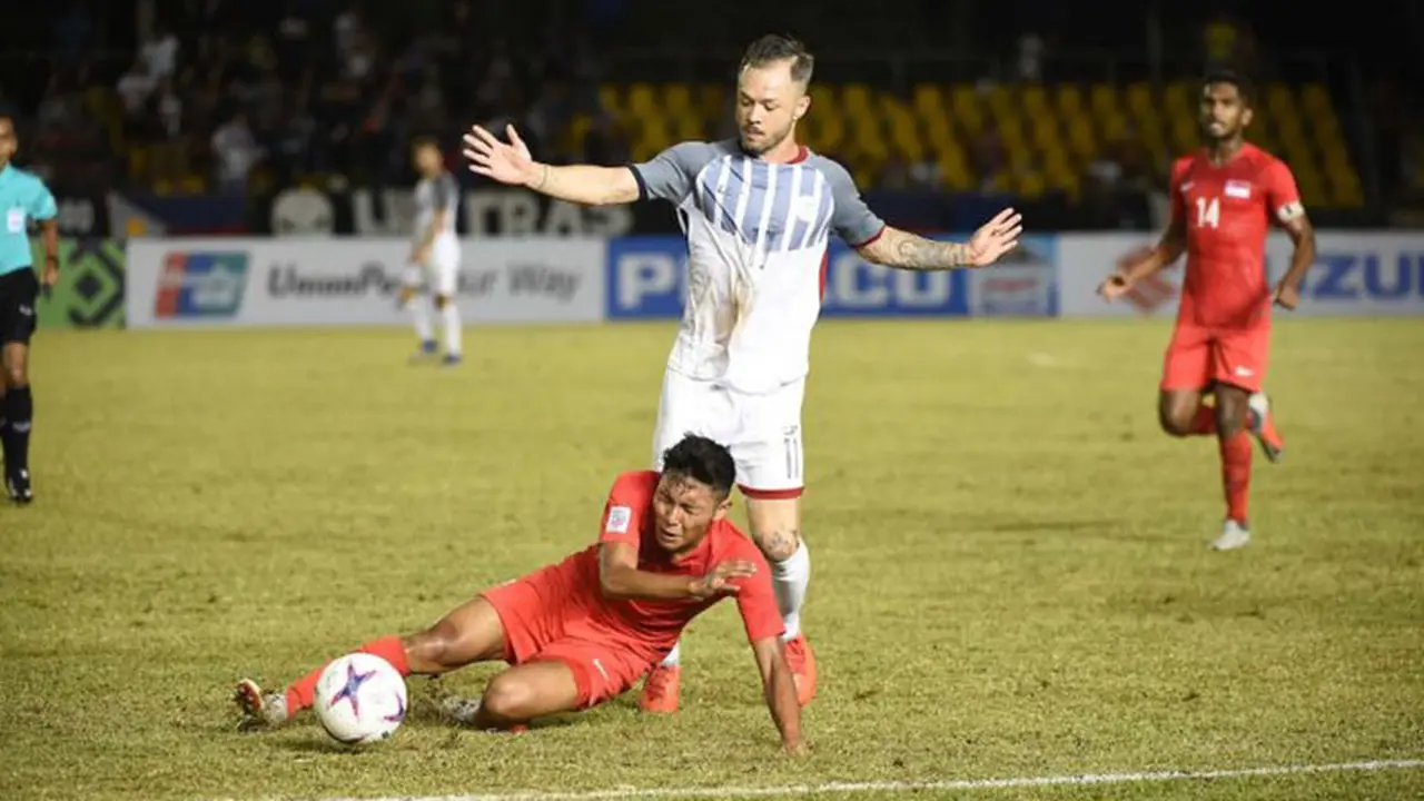 Timnas Filipina vs Timnas Singapura