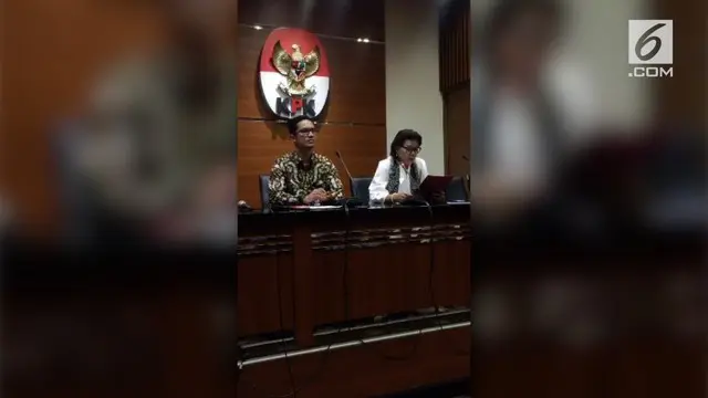 Melalui konferensi pers, KPK membeberkan kronologi penetapan mantan pengacara dan dokter Setya Novanto