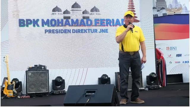 Presiden Direktur JNE, M. Feriadi