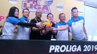 Proliga 2019 diawali di Yogyakarta untuk putaran pertama minggu pertama, 7-9 Desember. (Bola.com/Vincentius Atmaja)