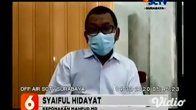 VIDEO: Tim Gabungan Jaga Rumah Ibunda Mahfud Md di Pamekasan