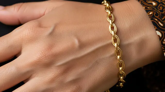 9 Model Gelang Emas Klasik untuk Ibu Rumah Tangga Usia 40 Tahun