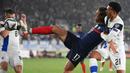 Tak ada gol tambahan yang tercipta dari kedua tim di sisa laga. Skor 2-0 untuk kemenangan Prancis pun menjadi pil pahit bagi Finlandia yang harus tersingkir dari Piala Dunia 2022. (AFP/Franck Fife)