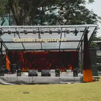 Digelar selama dua pekan, Taman brightspot 2026 menghadirkan pengalaman menikmati kuliner, musik, dan berbagai aktivitas komunitas di ruang hijau terbuka Jakarta Selatan. (Foto/Dok: Taman brightspot)