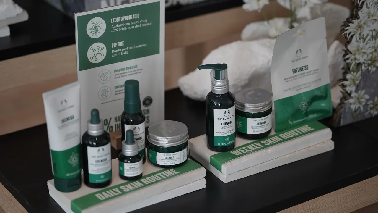 Skincare Edelweiss Jadi Alternatif Lebih Ringan dari Retinol untuk Menua dengan Bahagia