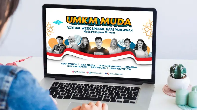 Lewat UMKM Muda Virtual Week, Ayo Naik Kelas Dorong Anak Muda jadi Pahlawan Ekonomi Bangsa