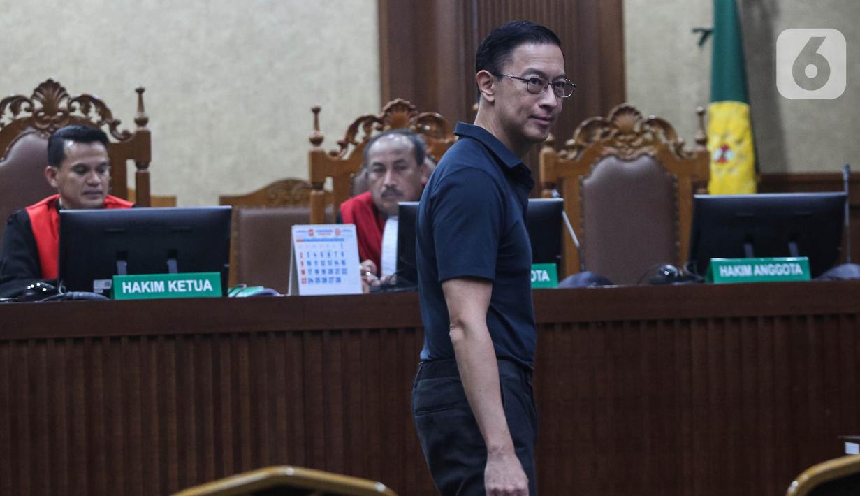 Tom Lembong menjadi tersangka bersama Direktur Pengembangan Bisnis PT Perusahaan Perdagangan Indonesia 2015-2016 berinisial CS. (Liputan6.com/Angga Yuniar)