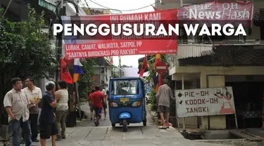 Warga RW 02 Kelurahan Mangga Besar, Kecamatan Taman Sari, Jakarta Barat resah. Mereka sering didatangi preman dan orang-orang tak dikenal. Pasalnya, kawasan rumah mereka bakal digusur pemerintah.