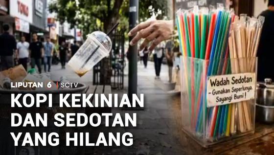 Jaga Lingkungan, Kurangi Pakai Sedotan dan Gelas Plastik