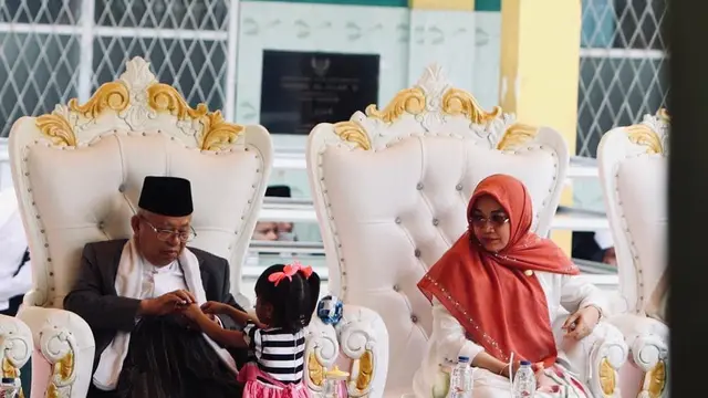 Potret kebersamaan Ma'ruf Amin dan Wury Estu Handayani