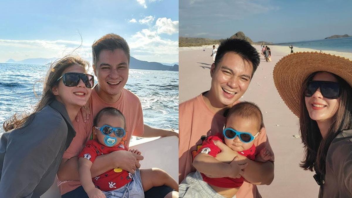 7 Momen Liburan Baim Wong Dan Keluarga Di Labuan Bajo Hampir Jatuh