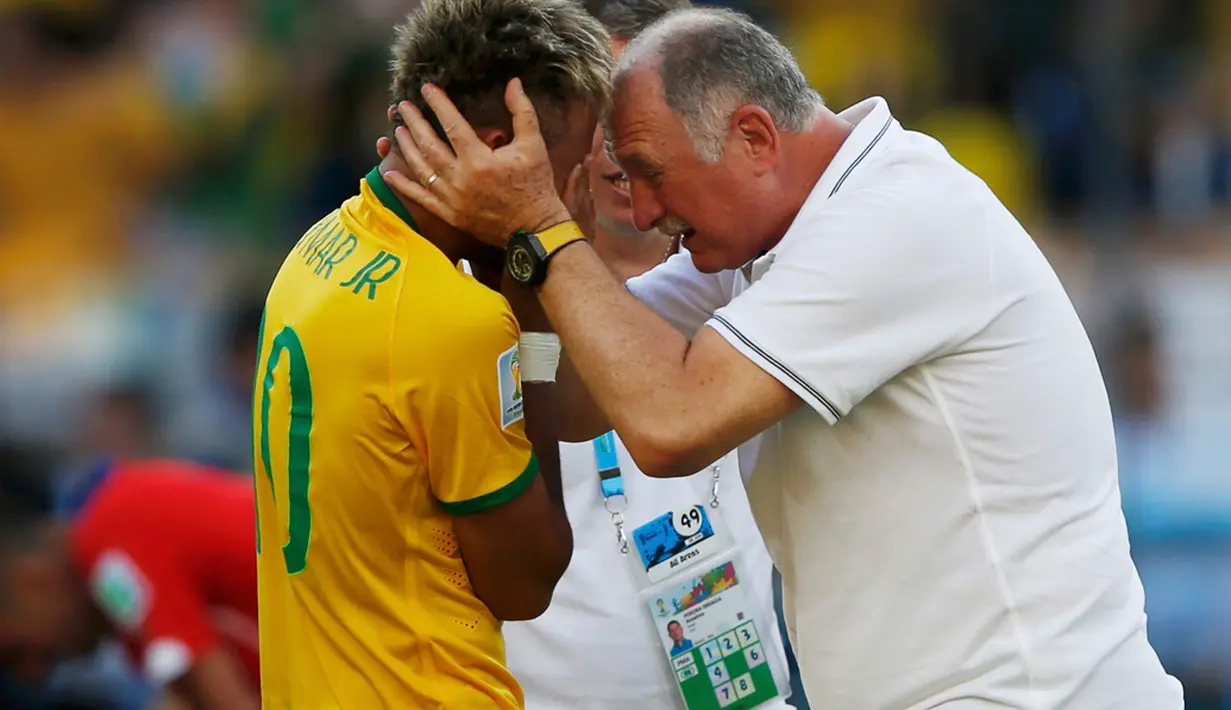 Kini Neymar menjadi tumpuan Brasil untuk menjuari Piala Dunia 2014 (Reuters/TORU HANAI)