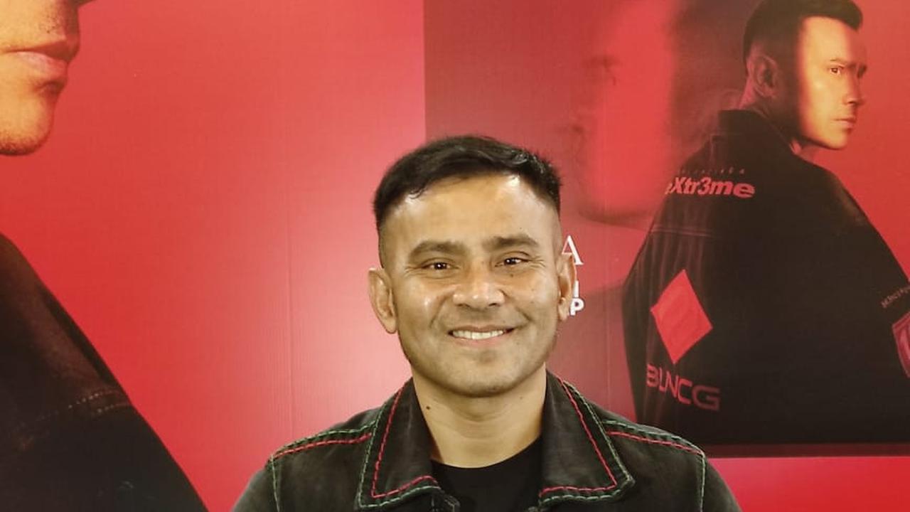 Judika saat peluncuran album barunya di KFC Kemang Timur, Senin (13/12/2021)