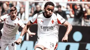 AC Milan meraih kemenangan 2-1 atas Genoa pada laga pekan ke-37 Serie A di Stadio Comunale Luigi Ferraris, Genoa, Minggu (17/05/2026) sore WIB. Satu dari dua gol Milan dicetak Christopher Nkunku. (dok. AC Milan)