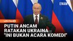 Presiden Rusia Vladimir Putin memberikan pernyataan keras usai peringatan Hari Kemenangan ke-81 atas Nazi Jerman di Lapangan Merah, Sabtu (9/5/2026). Putin menegaskan bahwa bagi Rusia, tanggal 9 Mei adalah hari sakral dan bukan sebuah pertunjukan kom...