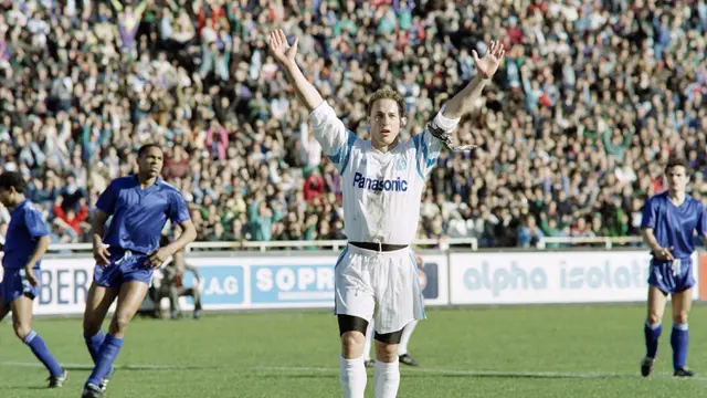 FOTO: 5 Striker Tertajam Liga Prancis di Semua Ajang Kompetisi Sepanjang Sejarah - Jean Pierre Papin