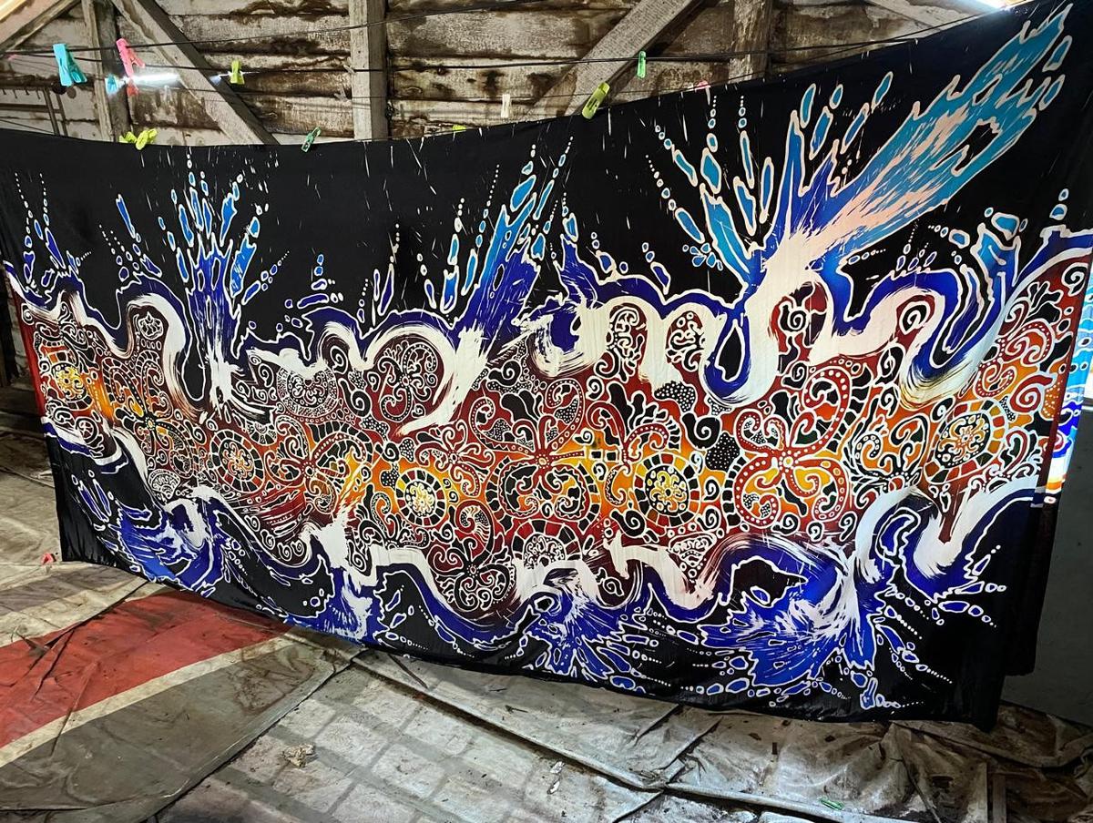 Batik Pakis Asia dari Tarakan