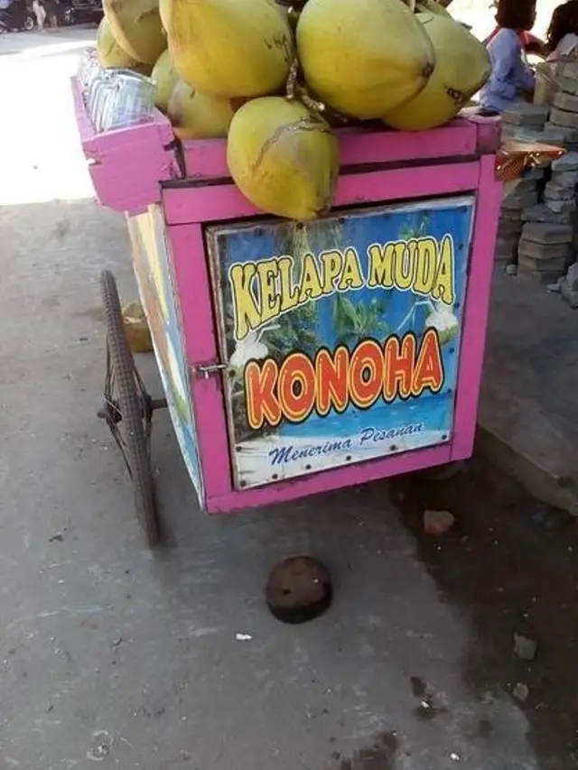 Kreatif Abis, 5 Spanduk Tukang Es Ini Bikin Penasaran