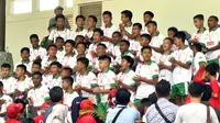 Sebanyak 22 pemain dari Timnas Pelajar U-15 Kemenpora akan ikut turnamen IBER Cup di Portugal (dok: Kemenpora)