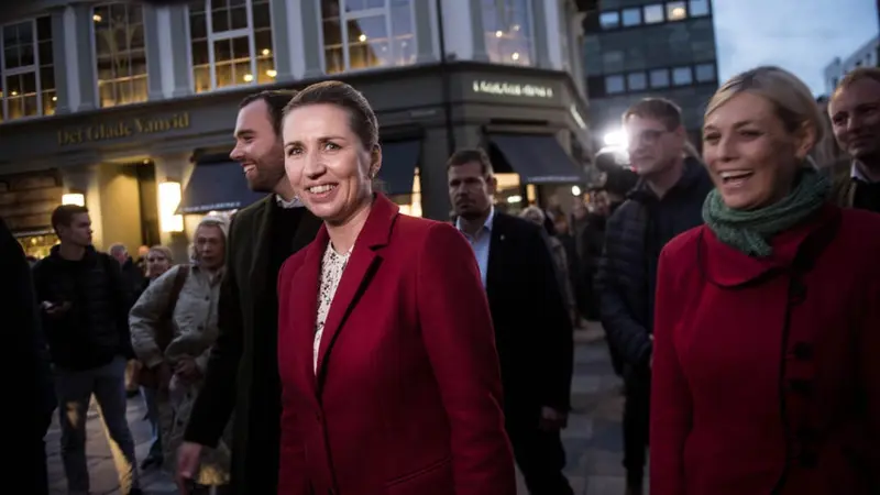 Perdana Menteri Denmark Mette Frederiksen. (AFP)