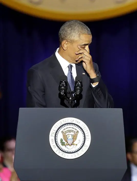 Ia juga menyampaikan rasa terimakasih kepada warga Amerika karena memberikan kesempatan kepadanya untuk menjadi seorang Presiden. Ia merasakan perubahan yang luar biasa setelah terpilih di tahun 2008. (AFP/Bintang.com)