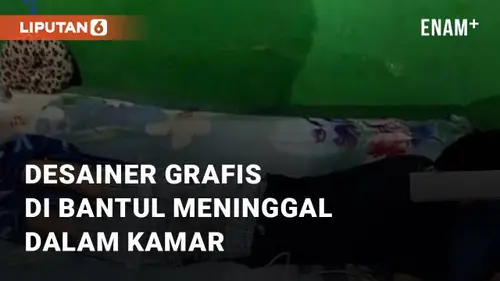 VIDEO: Desainer Grafis di Bantul Meninggal Dalam Kamar, Diduga Pola Hidup Tak Sehat