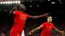  Liverpool tampil beringas dan memetik kemenangan telak 6-1 saat menjamu Watford di Stadion Anfield pada laga lanjutan Premier League 2016-2017, Minggu (6/11/2016). Sadio Mane mencetak 2 gol. (Action Images via Reuters/Jason Cairnduff)