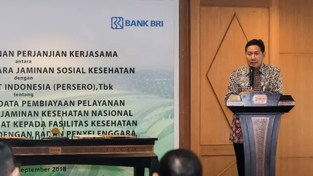 BRI Sediakan Pembiayaan Tagihan Faskes Mitra BPJS Kesehatan