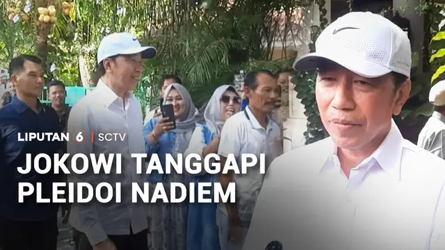 Jokowi Tanggapi Pleidoi Nadiem
