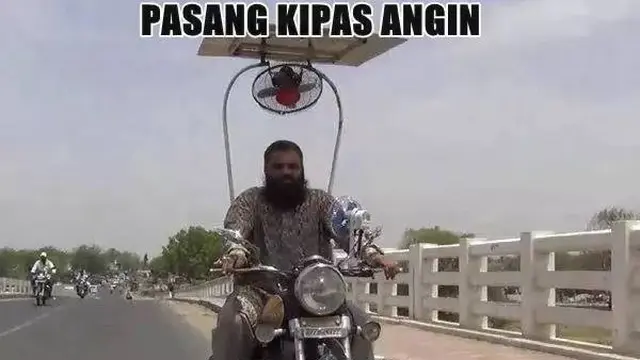8 Meme Kocak Cuaca Panas Ini Nyata Banget, Hawanya Bikin Emosi