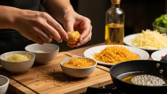 Resep Bola-Bola Mie Crispy Isi Keju