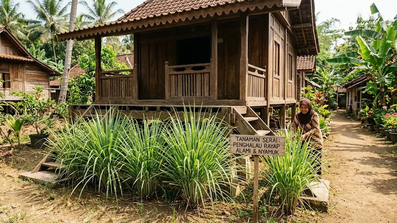 Tanaman yang Membuat Rayap Enggan Mendekat ke Rumah Berbahan Kayu