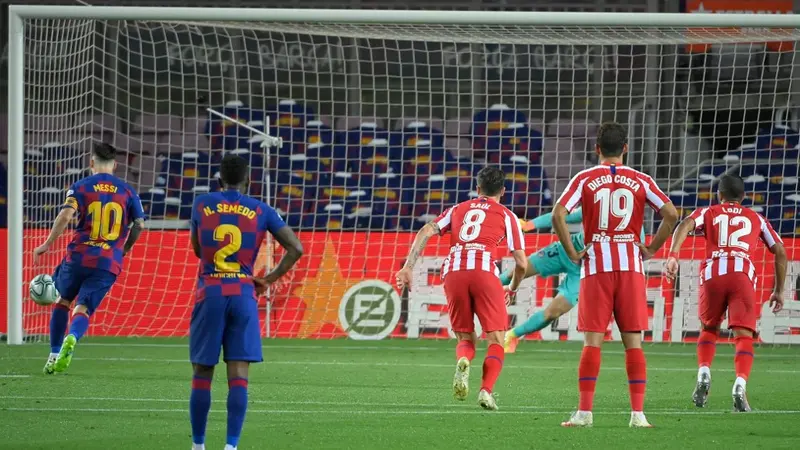 Striker Barcelona, Lionel Messi (LLUIS GENE / AFP)