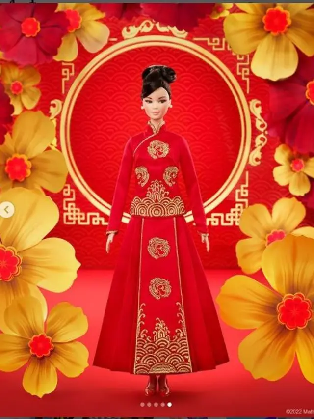 Sambut Imlek, Barbie Luncurkan Boneka dengan Baju Tradisional China