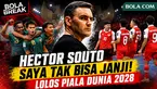 Hector Souto bicara terbuka soal target besar membawa Timnas Futsal Indonesia menuju Piala Dunia Futsal 2028. Meski tak berani menjanjikan tiket lolos, pelatih asal Spanyol itu menegaskan akan mempersiapkan tim sebaik mungkin dengan menghadapi lawan-lawan yang lebih kuat, termasuk melalui agenda di Spanyol dan Brasil. Bagi Souto, mental juara lahir dari persiapan, konsistensi, dan keberanian terus meningkatkan level permainan.