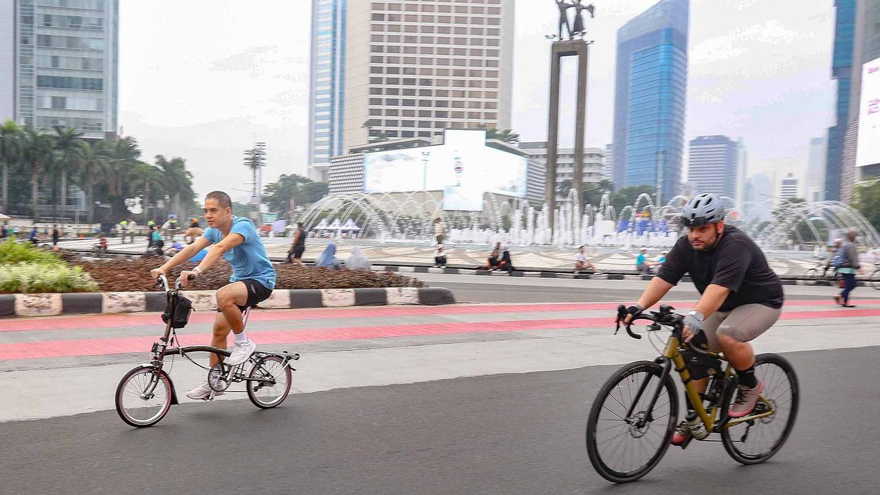 FOTO: Car Free Day Jakarta Tetap Diadakan Selama Ramadhan, tapi Hanya untuk Olahraga