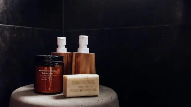 Ilustrasi produk kecantikan