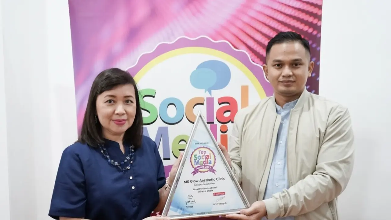 Klinik Kecantikan Raih Penghargaan Nasional Top Social Media Award 2021