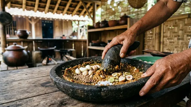 Cara Membuat Rempeyek Renyah dan Tidak Menyerap Minyak (Foto: Gemini AI)