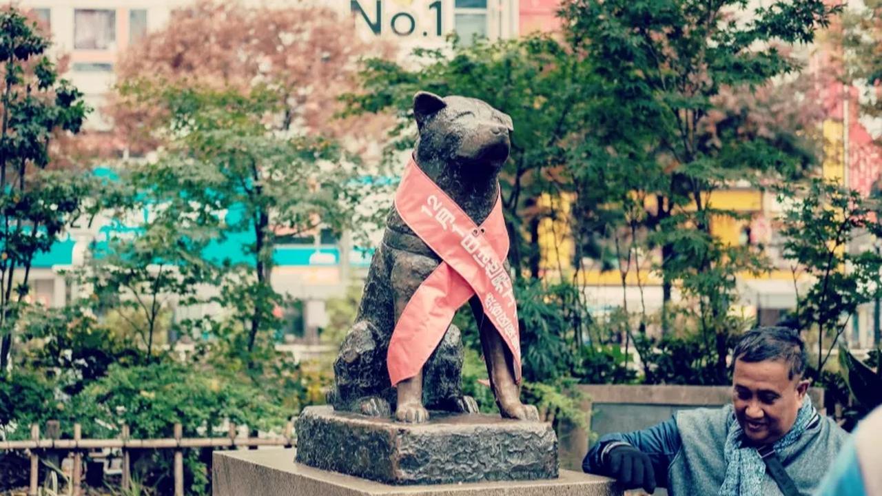 2. Peresmiannya Dihadiri Hachiko Sendiri