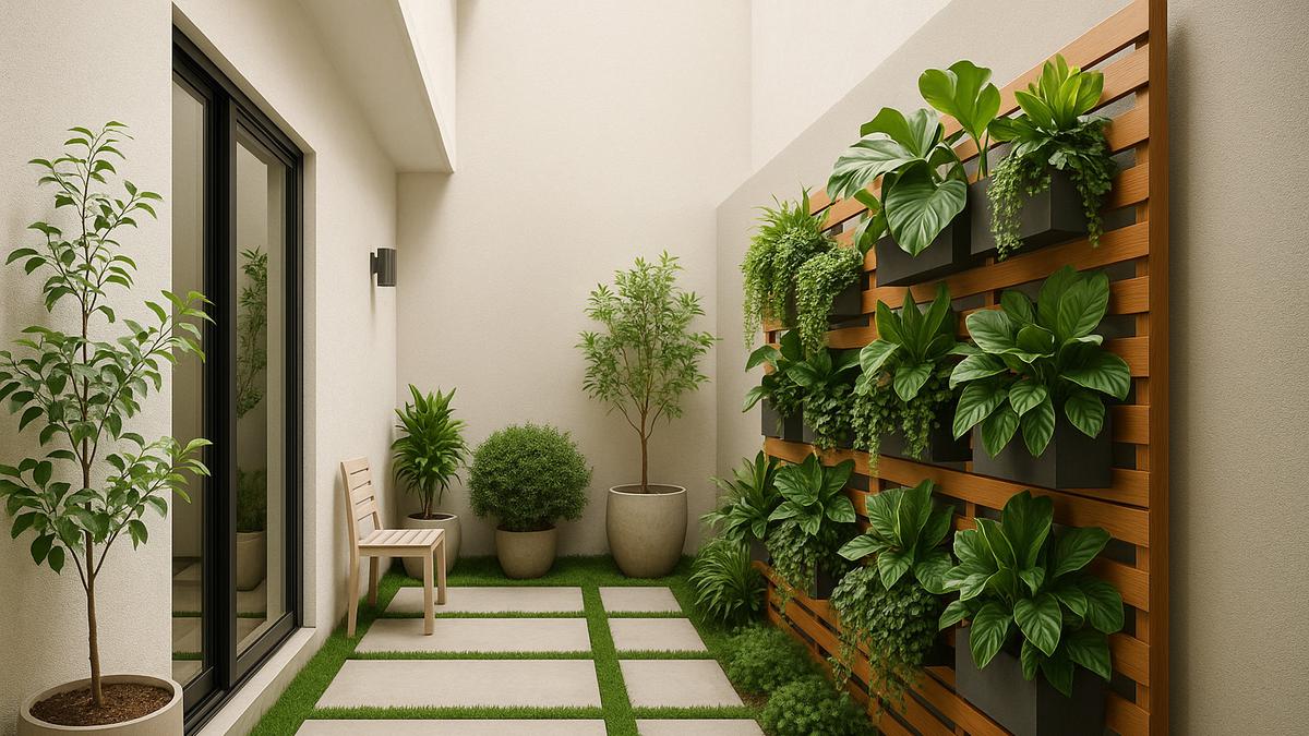 8 Model Teras Samping dengan Vertical Garden Hemat Ruang, Kunci Estetik Meski Rumah Sempit