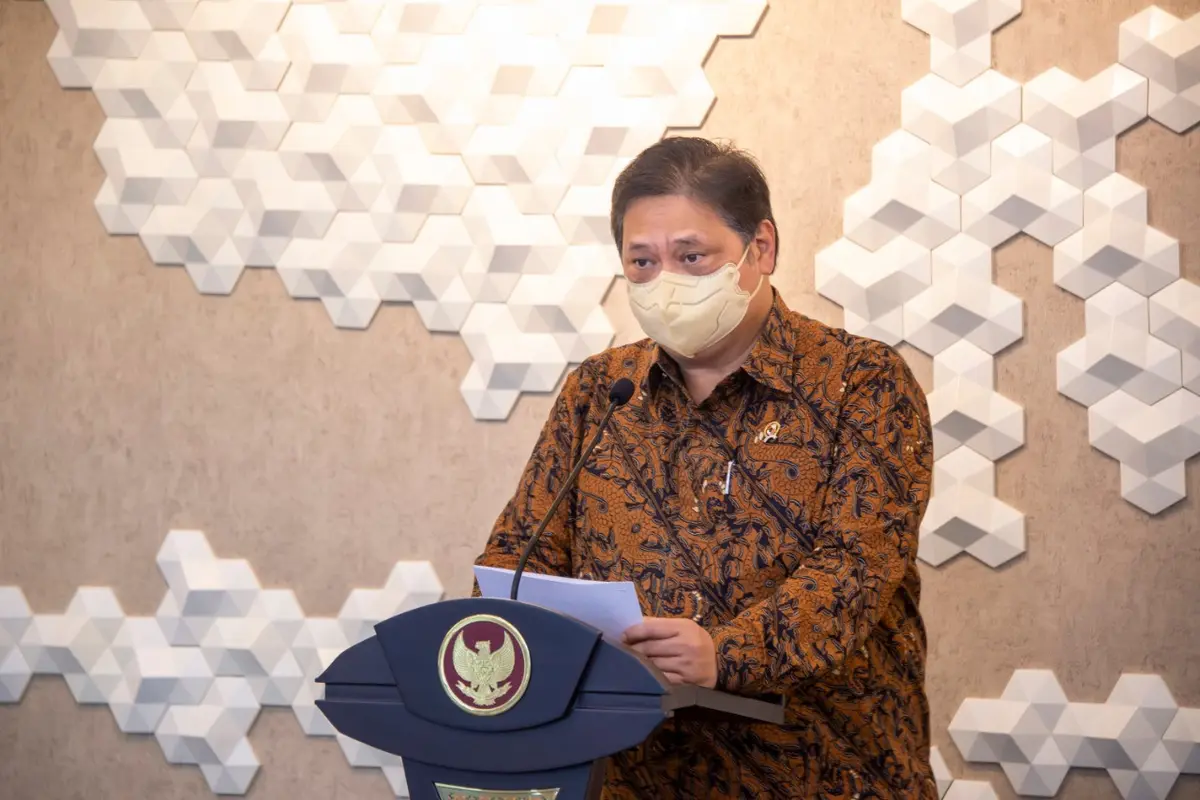 Menteri Koordinator Bidang Perekonomian Airlangga Hartarto
