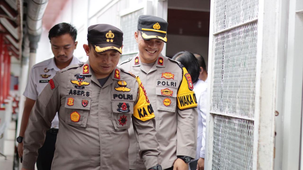 Polisi Cek TPS Khusus di Rutan Siak, Sarana dan Prasarana Jadi Sorotan